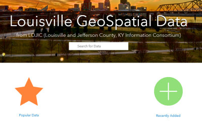 New LOJIC GeoSpatial Data Portal