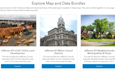 Image of Map and Data pages